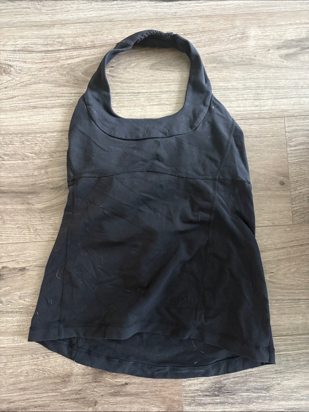 lululemon athletica Black Halter-Style Tank Top